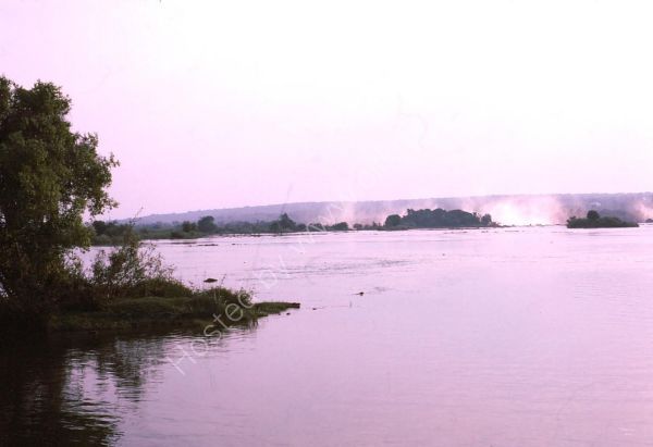 Early Evening at Top of Victoria Falls, Livingstone